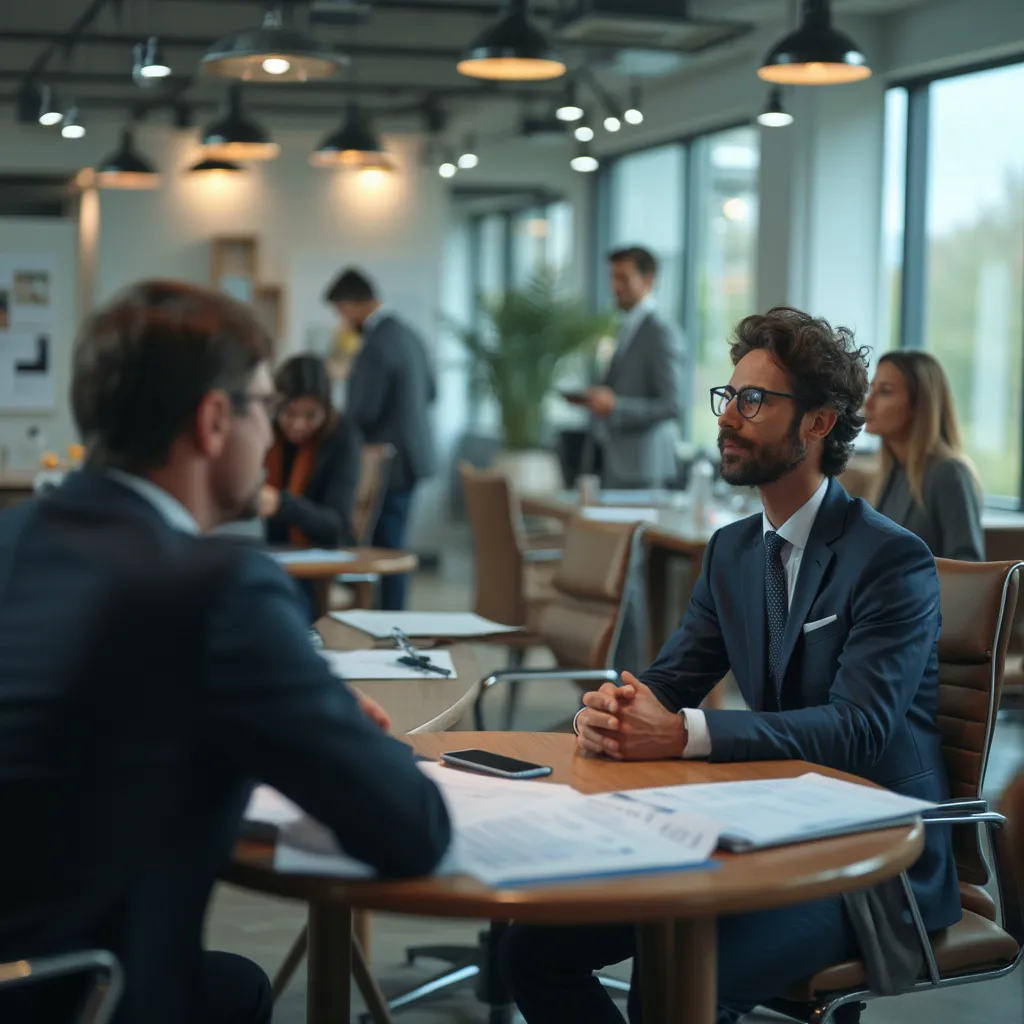 Participantes interactuando en un taller de formación empresarial