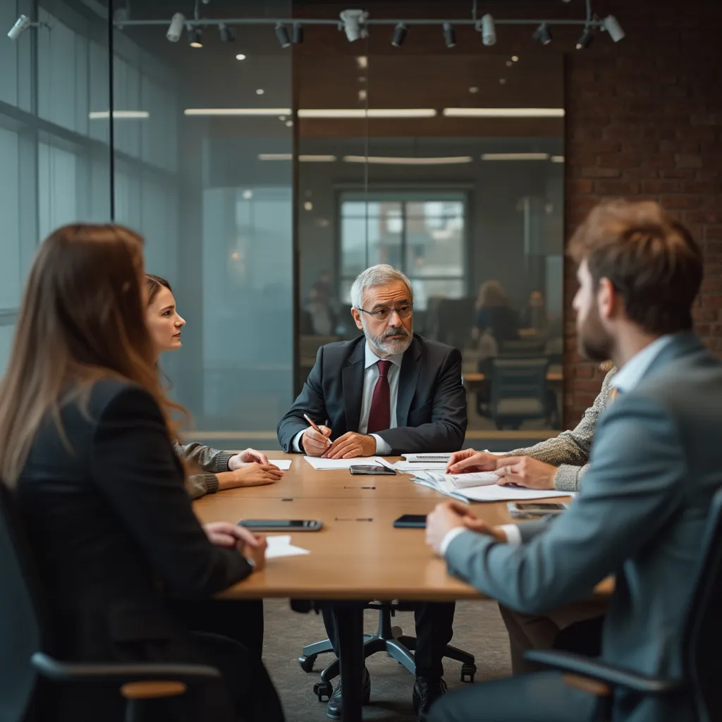 Captura de pantalla de un artículo sobre liderazgo empresarial